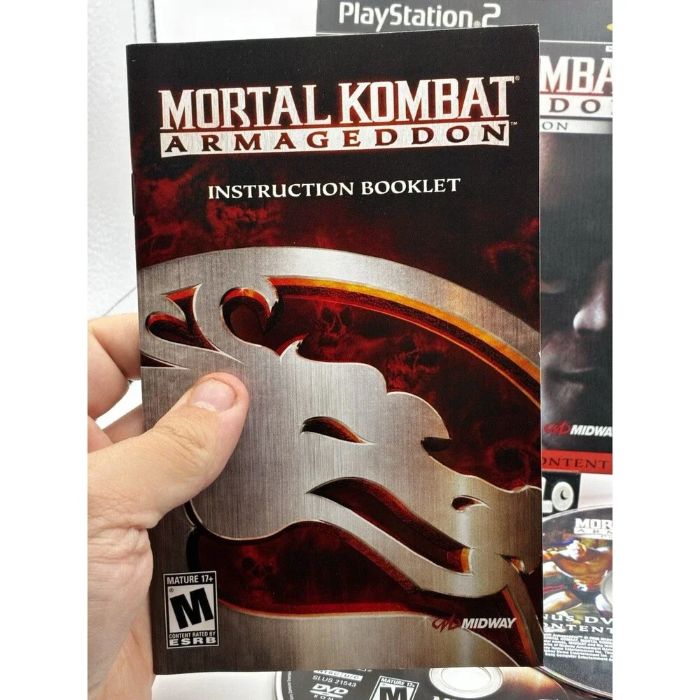 Mortal Kombat Armageddon Premium Edition (Sony PlayStation 2) PS2 Complete Cell